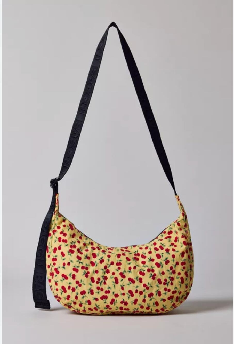 Baggu Medium Nylon Crescent Bag Cherry Land